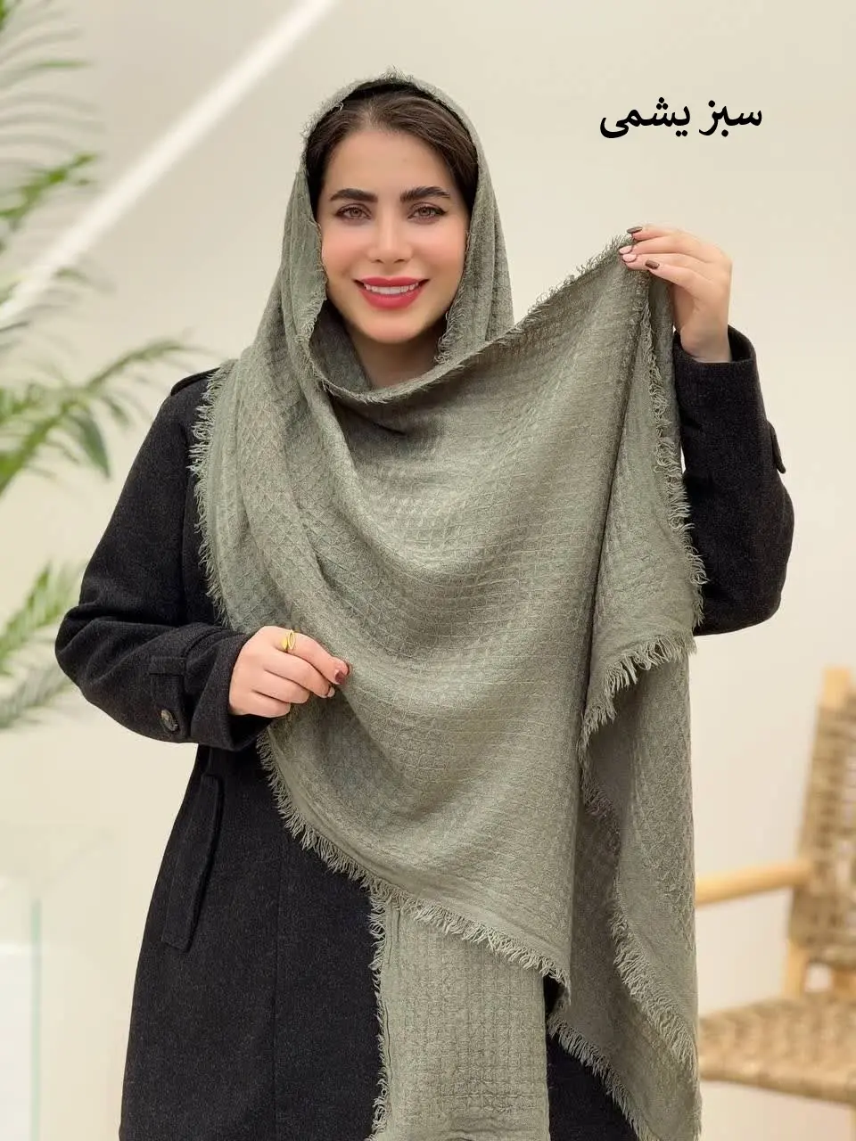 3681-شال پاییزه برکه